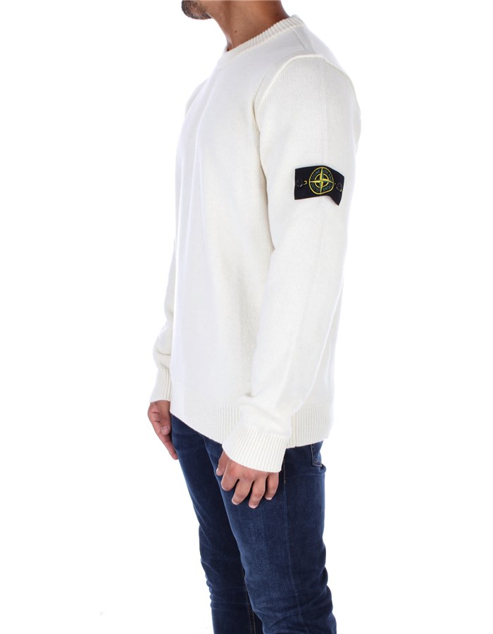 STONE ISLAND Sweater Milk