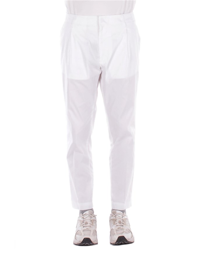DONDUP  Pantalone UP630PS0020U Bianco