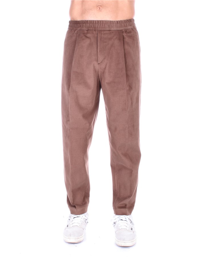 BRIGLIA Pantaloni Slim SAVOYS 423170 Marrone caffè