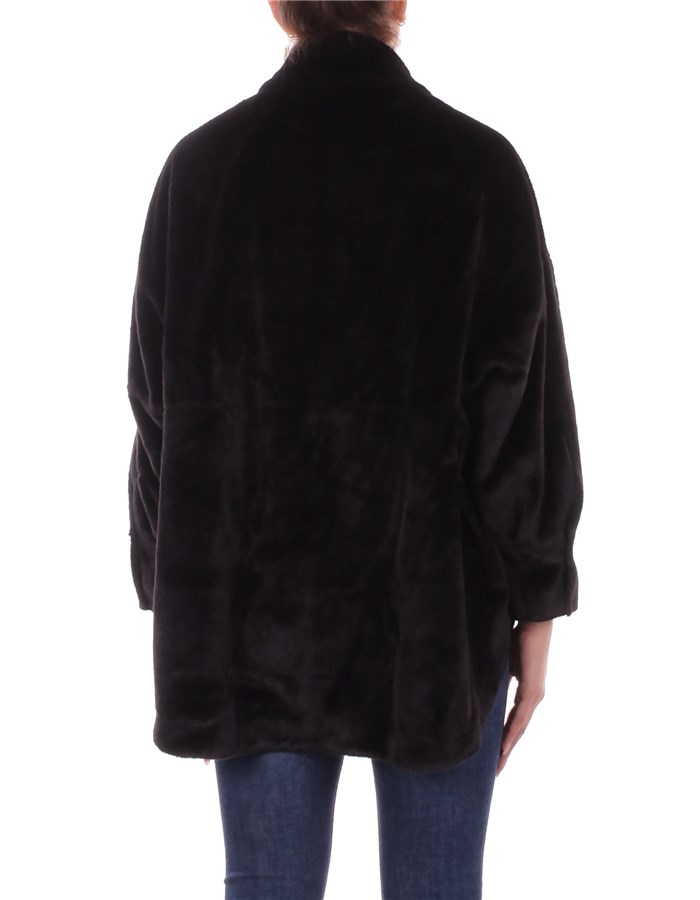 MANILA GRACE Giacche Pellicce Donna E176PU 3 