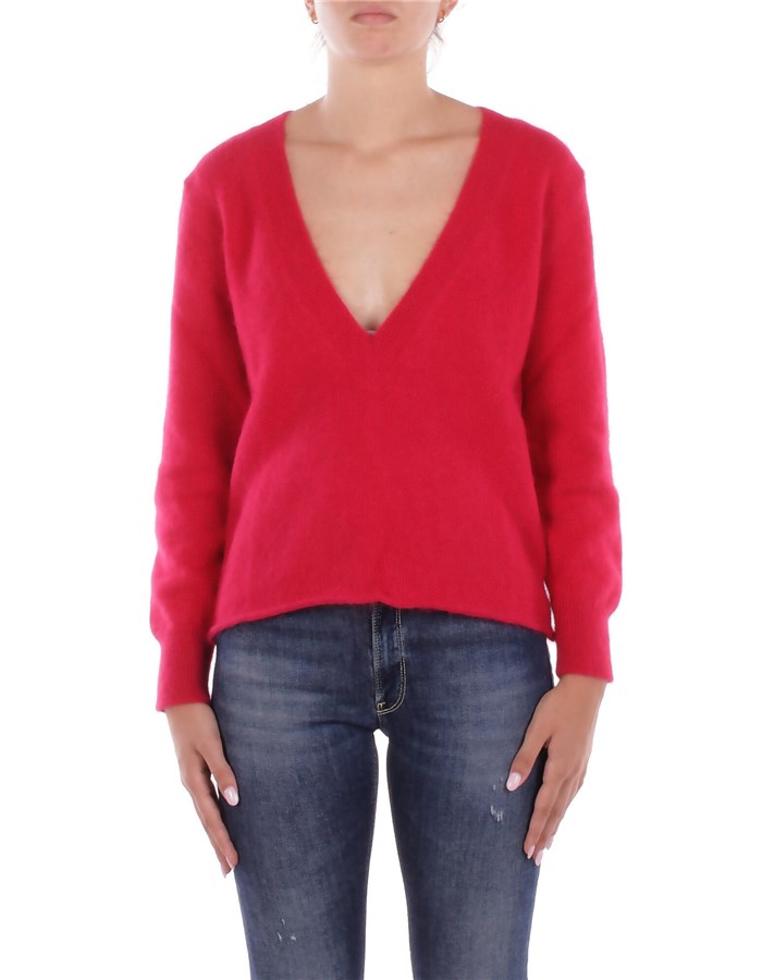 SOLOTRE Scollo A V Magenta