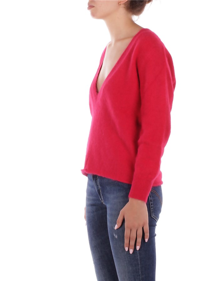 SOLOTRE Scollo A V Magenta