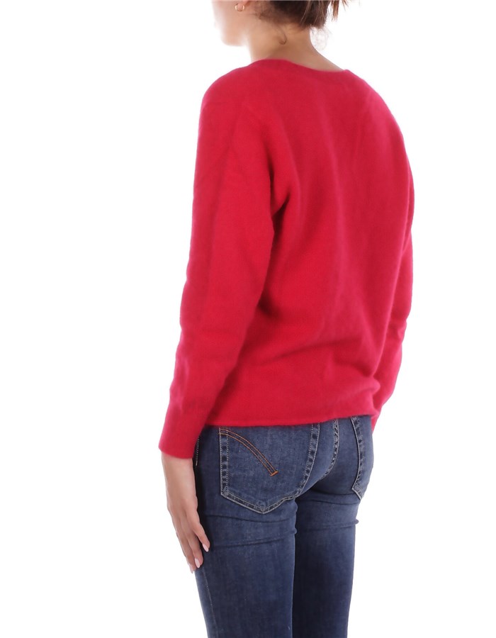 SOLOTRE Maglieria Scollo A V Donna M3F0080 2 