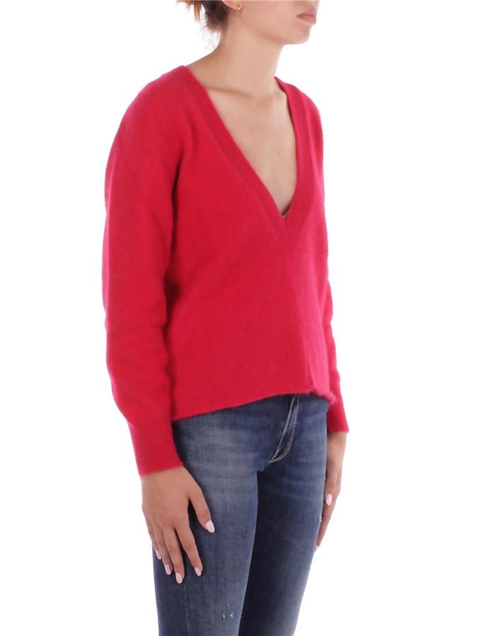 SOLOTRE Maglieria Scollo A V Donna M3F0080 5 