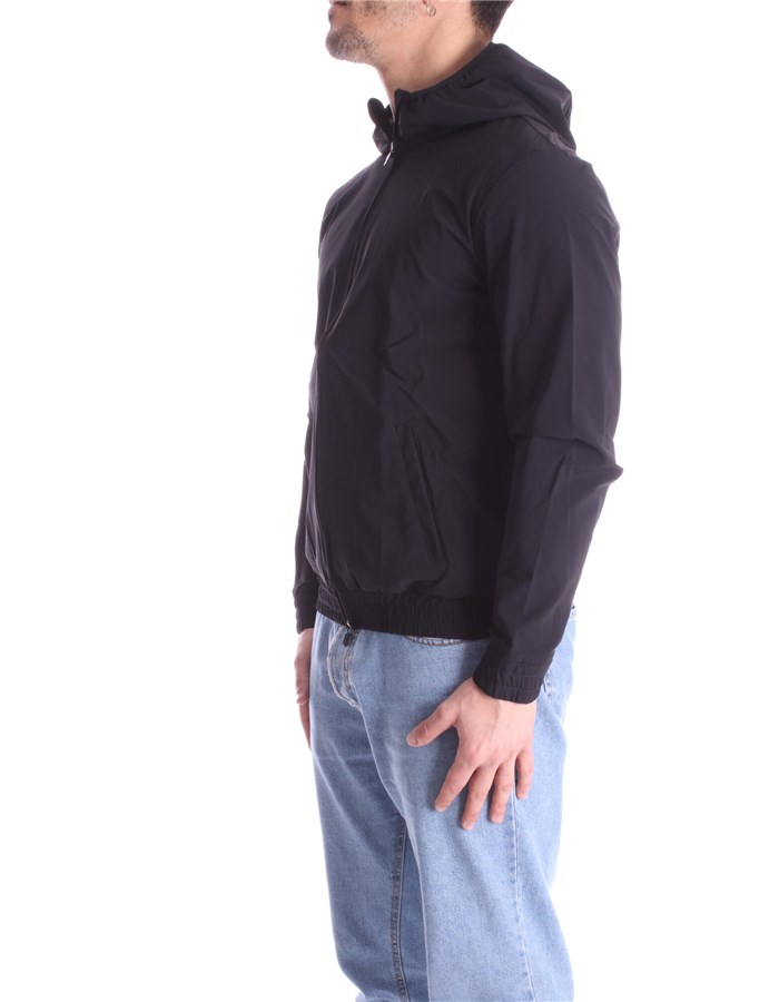 HYDROGEN Hoodies Black