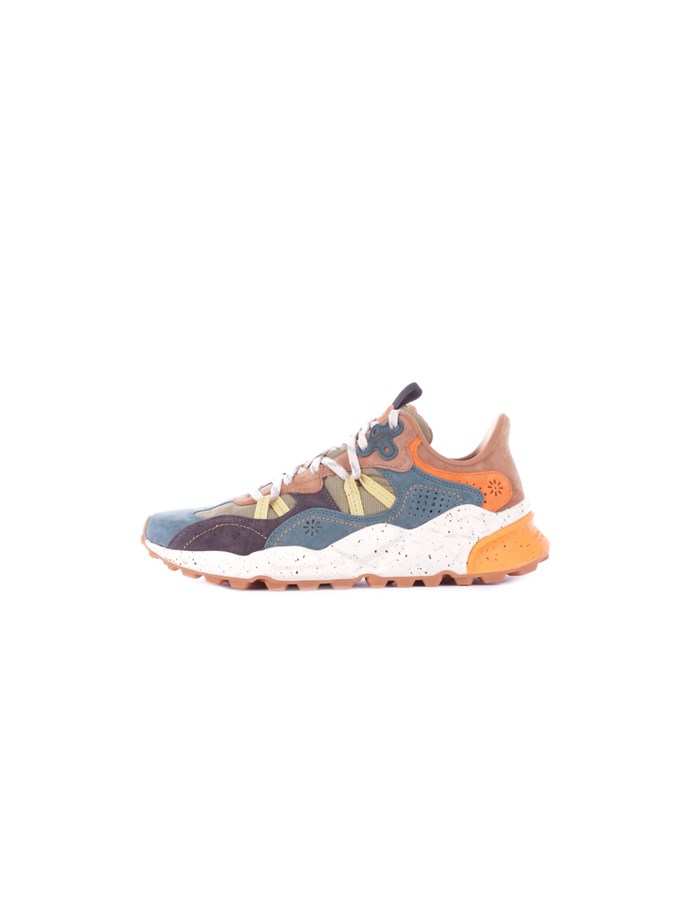 FLOWER MOUNTAIN Sneakers Basse 2018558 04 Green grey