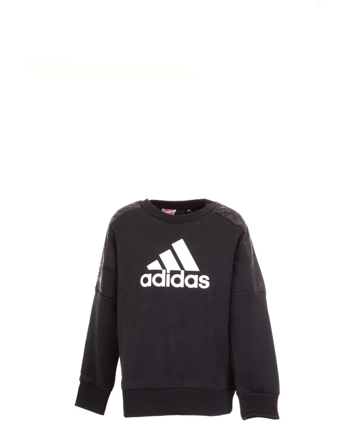 felpa adidas bambino nero